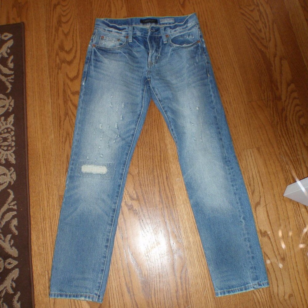 BOYS SLIM STRAIGHT AEROPOSTALE BLUE JEANS SIZE 27